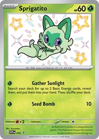 Sprigatito - 076 (076) [SV Scarlet and Violet Promo Cards]