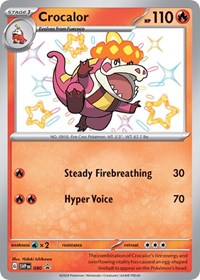 Crocalor - 080 (080) [SV Scarlet and Violet Promo Cards]