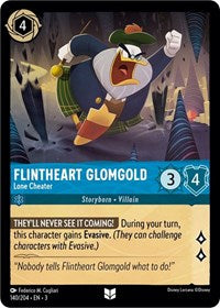 Flintheart Glomgold - Lone Cheater (140/204) [Into the Inklands]