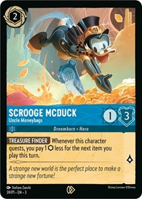 Scrooge McDuck - Uncle Moneybags (39) [Disney Lorcana Promo Cards]