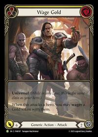 Wage Gold (Yellow) - FAB197 (FAB197) [Flesh and Blood Promo Cards]