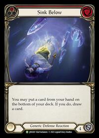 Sink Below (Red) - JDG020 (JDG020) [Flesh and Blood Promo Cards]