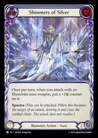 Shimmers of Silver - JDG026 (JDG026) [Flesh and Blood Promo Cards]