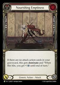 Nourishing Emptiness - JDG027 (JDG027) [Flesh and Blood Promo Cards]