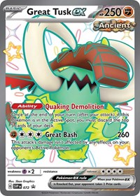 Great Tusk ex - 072 (072) [SV Scarlet and Violet Promo Cards]