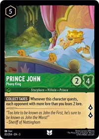 Prince John - Phony King (83/204) [Into the Inklands]