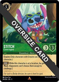 Stitch - Covert Agent (Oversized) (89/204) [Into the Inklands]
