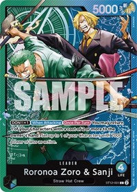 Roronoa Zoro & Sanji (ST12-001) [Starter Deck 12: Zoro and Sanji]