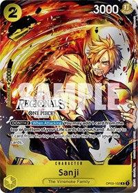 Sanji (Online Regional 2024) [Participant] (OP03-102) [One Piece Promotion Cards]