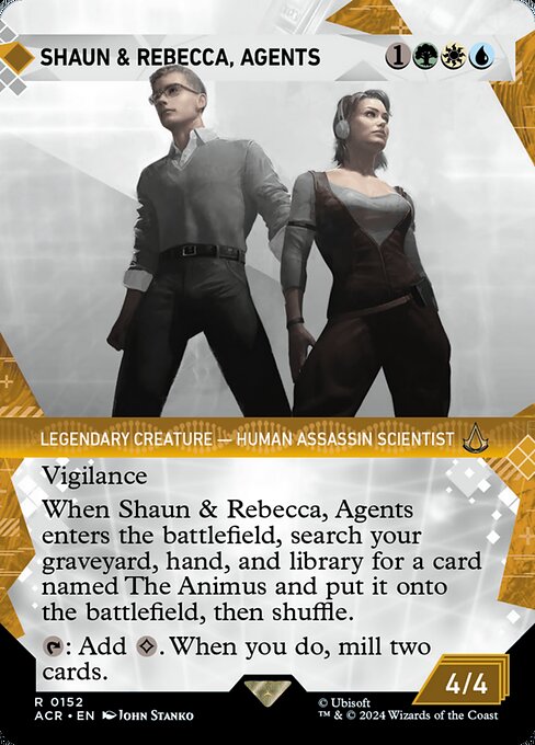 Shaun & Rebecca, Agents (152) [Assassin's Creed]