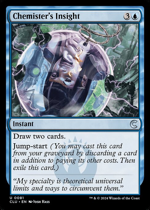 Chemister's Insight (81) [Ravnica: Clue Edition]