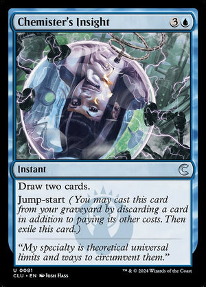 Chemister's Insight (81) [Ravnica: Clue Edition]