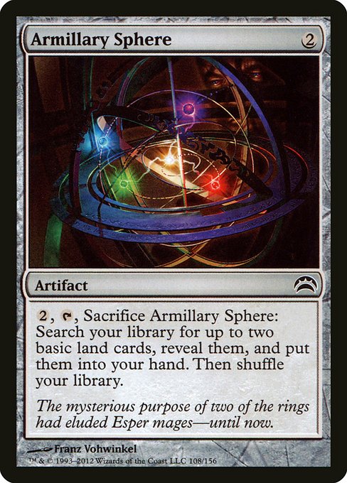 Armillary Sphere (108) [Planechase 2012]