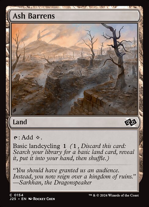 Ash Barrens (154) [Foundations Jumpstart]