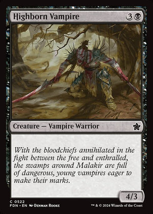 Highborn Vampire (522) [Foundations]