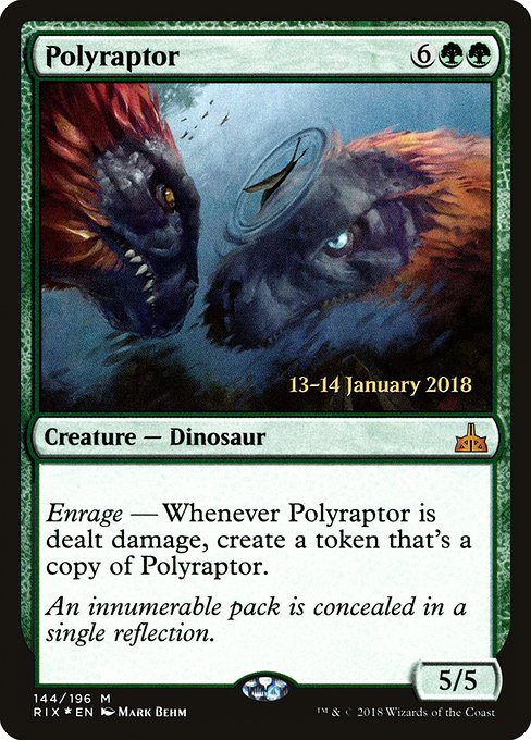 Polyraptor (144s) [Rivals of Ixalan Promos]
