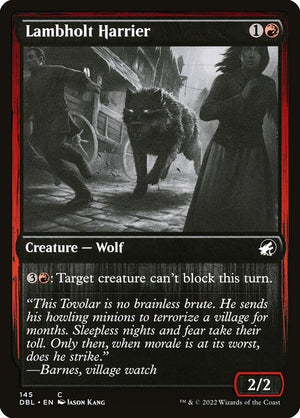 Lambholt Harrier (145) [Innistrad: Double Feature]