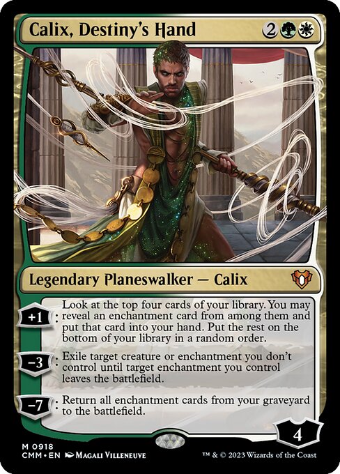 Calix, Destiny's Hand (918) [Commander Masters]