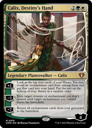 Calix, Destiny's Hand (918) [Commander Masters]