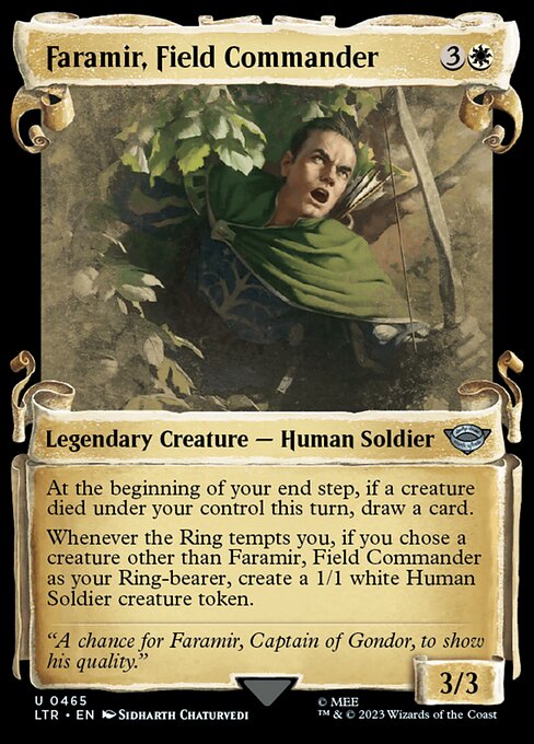 Faramir, Field Commander (465) [The Lord of the Rings: Tales of Middle-earth] [Showcase]