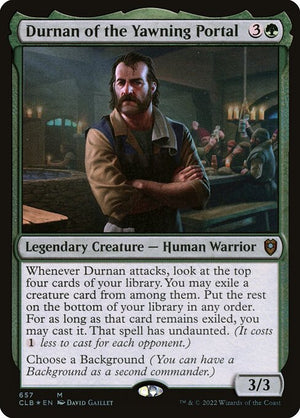 Durnan of the Yawning Portal (657) [Commander Legends: Battle for Baldur's Gate]