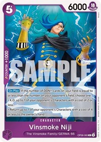 Vinsmoke Niji (065) (OP06-065) [Wings of the Captain]