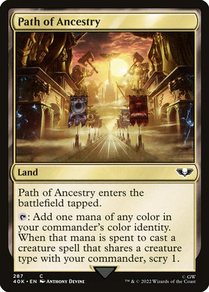 Path of Ancestry (287) [Warhammer 40,000 Commander]