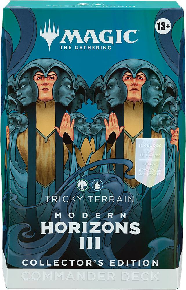 Modern Horizons 3 Commander Deck Tricky Terrain Collectors Edition