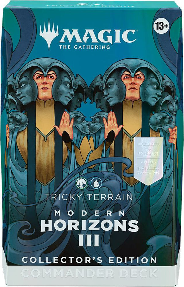 Modern Horizons 3 Commander Deck Tricky Terrain Collectors Edition