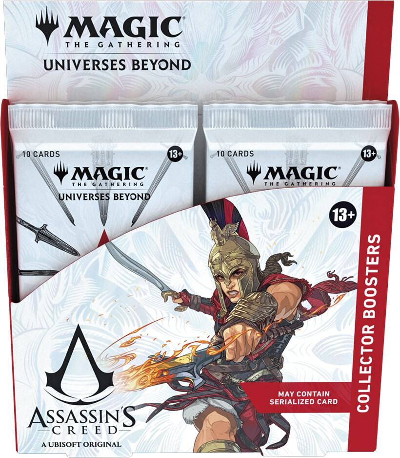 Universes Beyond Assassins Creed Collector Booster Display