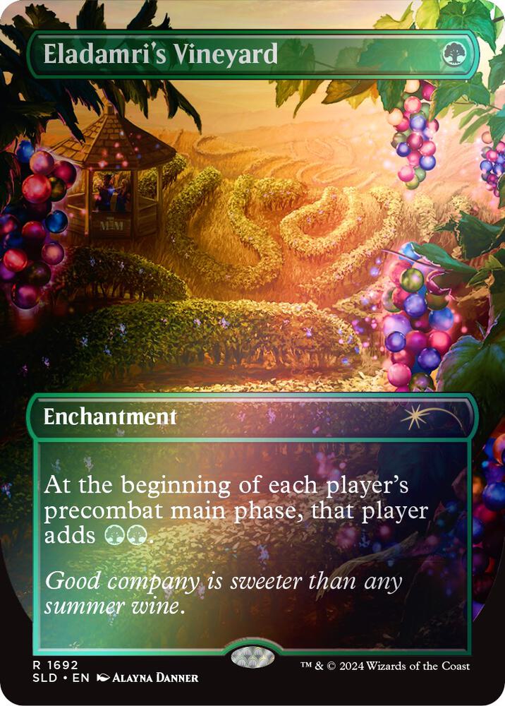 Eladamri's Vineyard (Rainbow Foil) (1692) [Secret Lair Drop]