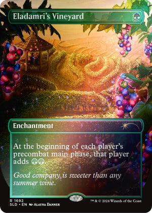 Eladamri's Vineyard (Rainbow Foil) (1692) [Secret Lair Drop]