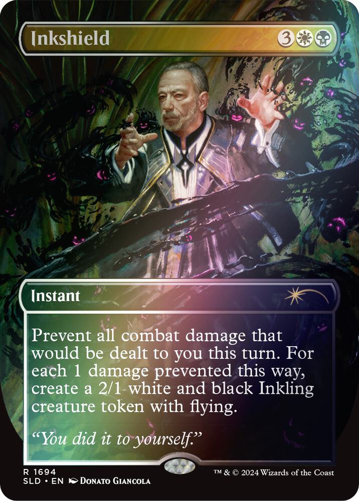 Inkshield (Rainbow Foil) (1694) [Secret Lair Drop]