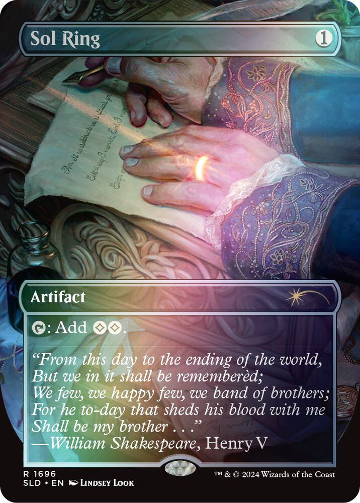Sol Ring (1696) (Rainbow Foil) [Secret Lair Drop]