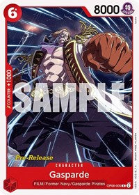 Gasparde (OP06-005) [Wings of the Captain Pre-Release Cards]
