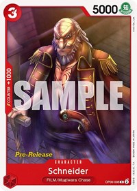 Schneider (OP06-008) [Wings of the Captain Pre-Release Cards]