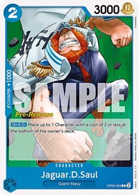 Jaguar.D.Saul (OP06-053) [Wings of the Captain Pre-Release Cards]
