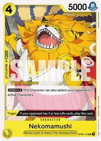 Nekomamushi (OP06-110) [Wings of the Captain Pre-Release Cards]