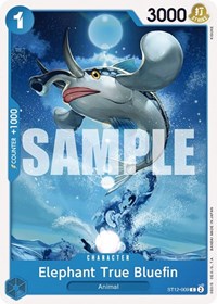 Elephant True Bluefin (ST12-009) [Starter Deck 12: Zoro and Sanji]