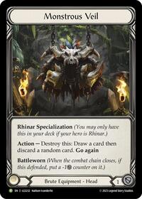 Monstrous Veil - LGS232 (LGS232) [Flesh and Blood Promo Cards]