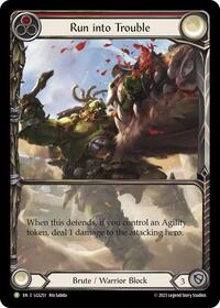 Run into Trouble - LGS251 (LGS251) [Flesh and Blood Promo Cards]