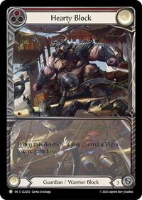 Hearty Block - LGS252 (LGS252) [Flesh and Blood Promo Cards]