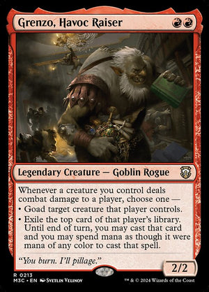 Grenzo, Havoc Raiser (213) [Modern Horizons 3 Commander]