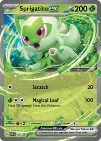 Sprigatito ex - 087 (087) [SV Scarlet and Violet Promo Cards]