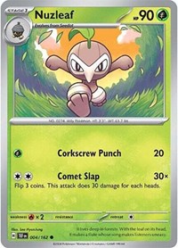 Nuzleaf (004/162) [SV05 Temporal Forces]