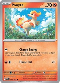 Ponyta (026/162) [SV05 Temporal Forces]