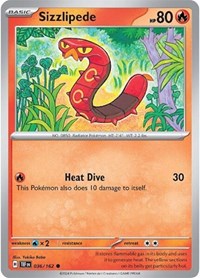 Sizzlipede (036/162) [SV05 Temporal Forces]