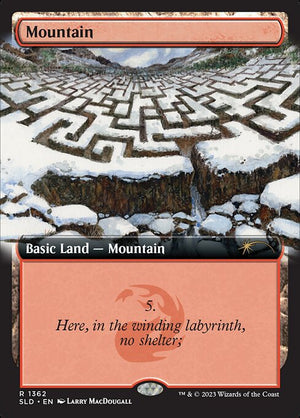 Mountain (1362) [Secret Lair Drop] [Extended Art]