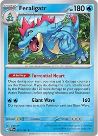 Feraligatr (041/162) [SV05 Temporal Forces]