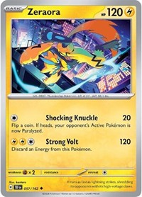 Zeraora (057/162) [SV05 Temporal Forces]